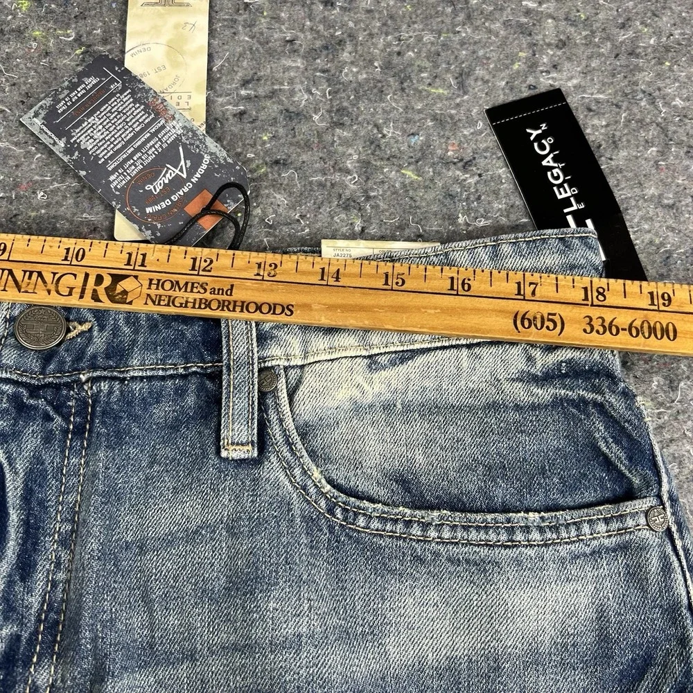 Jordan Craig Aaron Carpenter Jeans 36x34 Sand Wash Paint Splatter Distressed